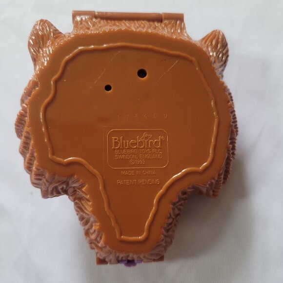 Vintage 1993 Mighty Max Grapples With BattleCat Playset Sabertooth Compact ONLY - Picture 2 of 3